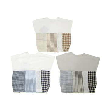 メール便送料無料フィクスラボ M020135 パッチワークTシャツ_2020夏