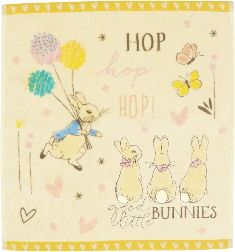 ☆メール便で送料無料☆丸眞・ウォッシュタオル ピーターラビット スリーピングピーター 5605008400 約34×36cm