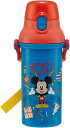 スケーター・抗菌 直飲みプラワンタッチボトル【Disney100(ミッキーマウス)】PSB5SANAG(480ml)