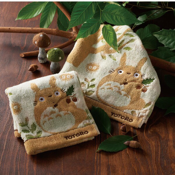 【内祝いギフト 送料無料】となりのトトロ どんぐりとトトロ タオルセット【入学内祝い 進学内祝い 結婚内祝い 人気】【出産内祝 内祝い お返し 内祝いギフト 送料込み 日用品雑貨】