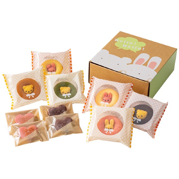 【内祝いギフト 送料無料】アニマルドーナツ&焼菓子セット【出産内祝 結婚内祝い 内祝い お返し 返礼 送料込み】【スイーツ インスタ映え 洋菓子 ドーナッツ 焼き菓子】