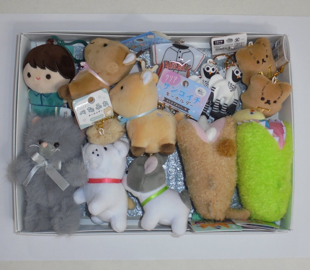 小さいぬいぐるみマスコットの福袋 キーホルダーやバッグチャームの福袋管理番号2