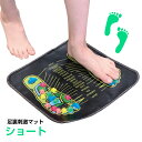 足裏刺激マットショート 35cm×35cm あしつぼ デスク 人気 おすすめ パーティー あしふみ竹 たけふみ つぼおし 背中 器具 健康グッズ 運動 肩こり解...
