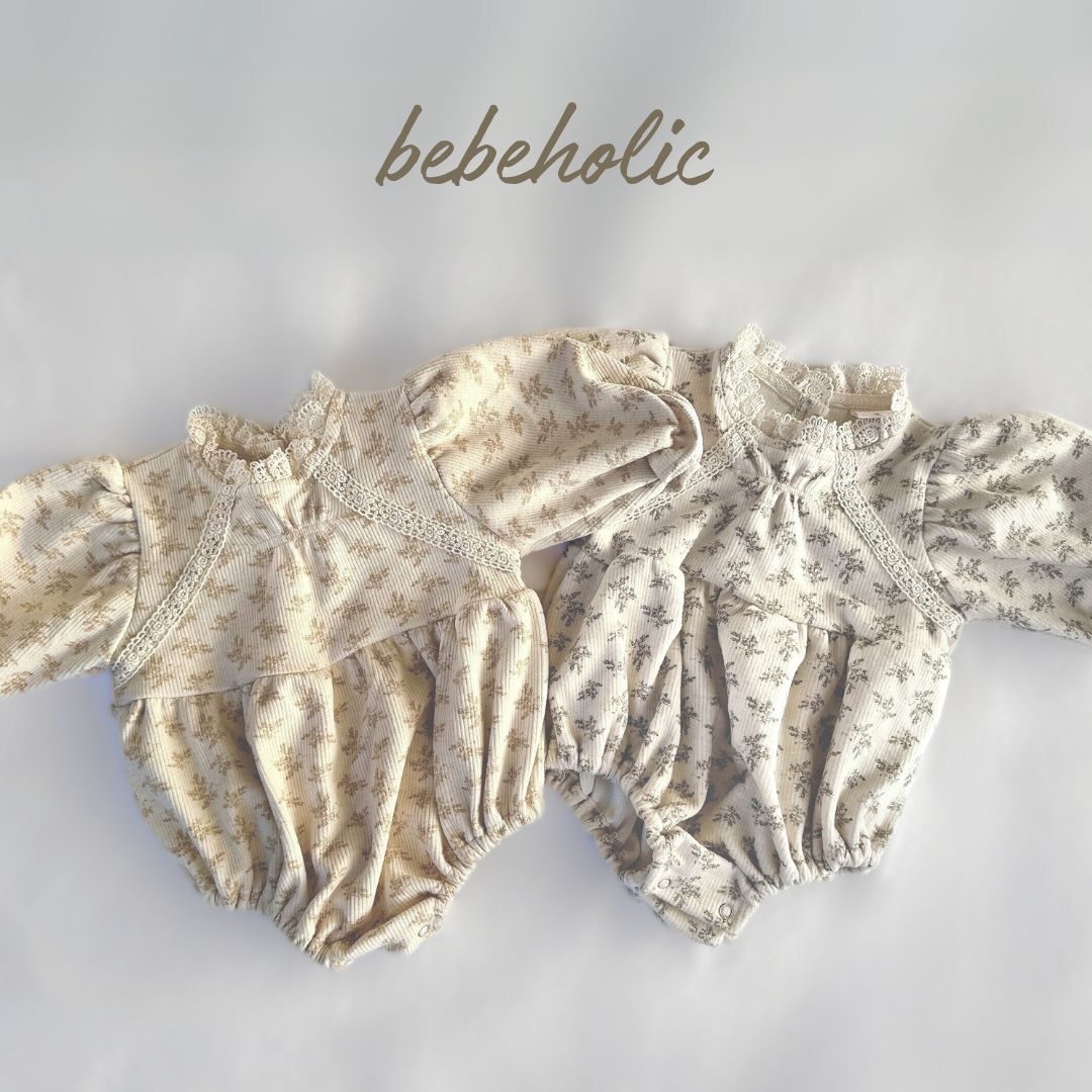 【2/9限定 最大15%OFFクーポン】 ベビー ロンパース 韓国子供服 韓国 子供服 長袖 男の子 女の子 新生児 赤ちゃん ベビー服 綿 出産祝い コットン ベビーロンパース 長袖ロンパース 花柄 レース 上品 厚手 冬服 冬用 秋服 外出 外着 カワイイ 柔らかいのサムネイル