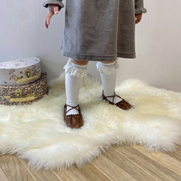 ハイソックス 女の子 靴下 キッズ レース リボン付き ハイソックス 入学式 卒園 卒...