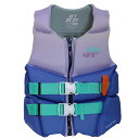 JETPILOT/ジェットパイロット 2025モデル レディース ライフジャケット (ラベンダー/ブルー) *CAUSE LADIES CGA NEO VEST...