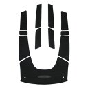 HYDRO-TURFデッキマットキット(テープ付き)YAM GP 11PCS Cut Groove Black※海外取り寄せ(納期:通常2~4週間)※代金引換・後払い決済 不可※キャンセル不可