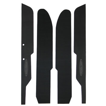 HYDRO-TURF デッキマットキット（テープ付き）KAW 650X2 4PCSCut GrooveBlack※海外取り寄せ（納期：通..