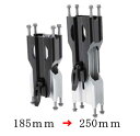 【ski-doo】ADJUSTABLE RISER 