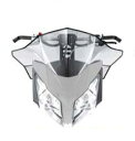 ski-doo/スキードゥSPORT PERFORMANCE FLARED WINDSHIELD - MEDIUMREV-XM, REV-XS