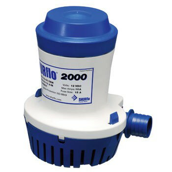 SHURFLO　水中ポンプ2000GPH　24V