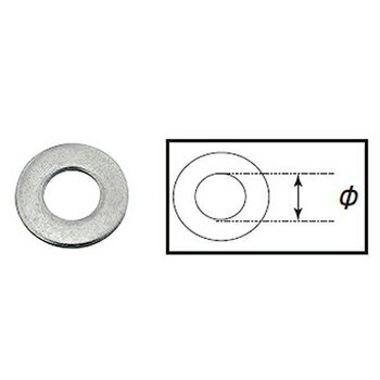 平座金(SUS304)Φ6