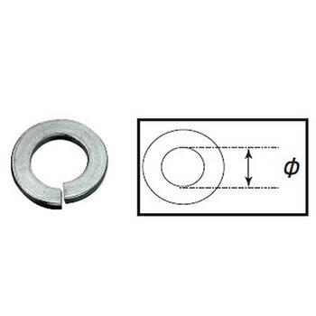 バネ座金(SUS304)Φ4の商品画像