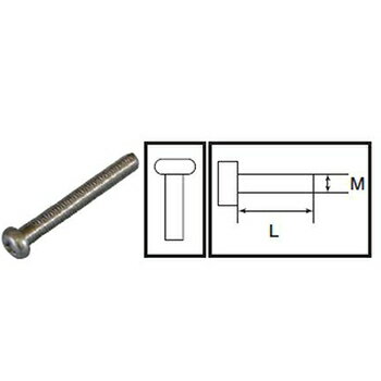 ナベ頭小ネジ(SUS304)M5×L20