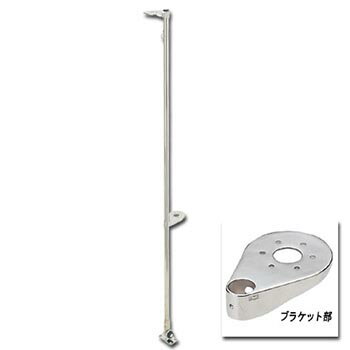 ■材質：ステンレス、25φステンレスパイプ ■全高1740mm ●2灯式(上下間隔1010mm)※店頭受け取りにつきまして※店舗での受け渡し・ご来店につきましては、原則ご予約を頂いております。繁忙期のご予約無しのご来店につきましては、受付出来ない場合がございます。予めご了承ください。　