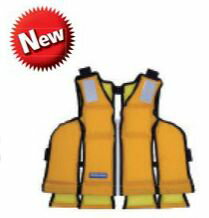 救命胴衣（ライフジャケット）FW-3　イエロー新基準対応