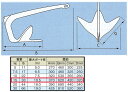 FHD型（ブルース型）アンカー　15kg※納期：メーカー確認後連絡※取り寄せ送料必要 2