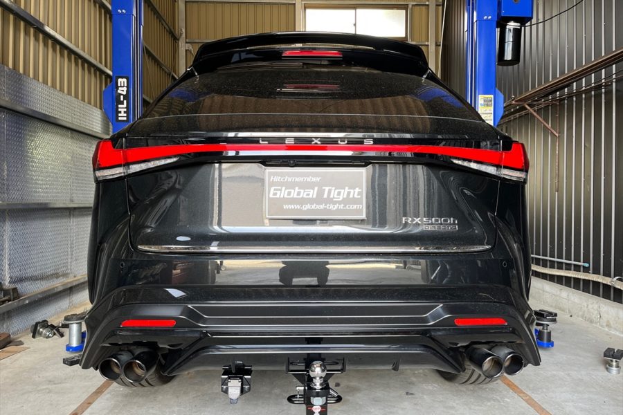Global Tight（グローバルタイト） RX500h　TRDエアロマフラー対応用ヒッチメンバー※代引き不可※関東送料：5390円※北海道・九州：8690円　※その他地域：6820円