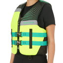 SEA-DOO(シードゥ)ライフジャケット ナイロン(ユニセックス)Motion PFD(ハイビズイエロー)#285976 JCI認定(PWC)