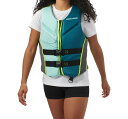 SEA-DOO(シードゥ)ライフジャケット ネオプレン(ユニセックス)Freedom Stream PFD(ターコイズ)#287001 JCI認定(PWC)