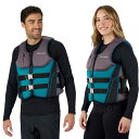 SEA-DOO(シードゥ)ライフジャケット ネオプレン(ユニセックス)Wave Grip PFD(ターコイズ)#287029 JCI認定(PWC)