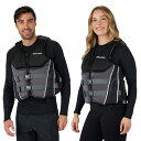 SEA-DOO(シードゥ)ライフジャケット ネオプレン(ユニセックス)Wave Grip PFD(ブラック)#287029 JCI認定(PWC)