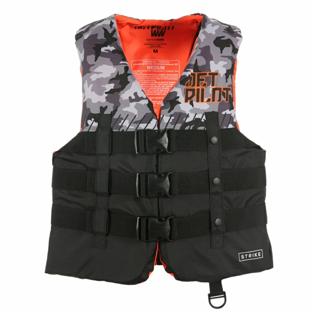 -USコーストガード認定タイプ3 -JCI予備検査合格実績型 -STRIKE 3-BUCKLE CGA NYLON VEST（ストライク 3バックル CGAナイロンベスト） ●最もベーシックで軽量なナイロンベストは、ゲスト用やコスパ重視ならこのモデルをオススメします。 ●Dリングとホイッスル付き -JCI予備検査合格実績型モデル -フリーライトボヤシーフォームで軽量で快適な着心地 -アジャスタブルな3つのCGAアプルーブドコンプレッションベルト -マルチプルDリング -USコーストガード認定タイプ3 ≪オススメ Point！≫ ●軽量なベストが好き ●手軽に脱着したい ●コスパを重視している方 ●ゲスト用ベストが必要な方 ■サイズ（胸囲） S：84-94cm M： 94-104cm L： 104-114cm XL：114-125cm XXL：125-135cm XXL： 135-145cm ※サイズは、あくまでも目安となります。 ■品番：JA22126CGA 【商品の納期について】 《在庫がある場合》 1〜2営業日にて出荷致します。 ※実店舗と在庫を共有しております。 タイミングによっては完売の場合もございます。 予めご了承ください。 【画像についてのご注意】 ※写真の撮り方、パソコン（スマートフォン）の画面環境により、実商品の色みが違って見える場合がございます。 ※メーカーHP画像・カタログ画像を使用している場合も多くございます。 予告なく仕様が変更になる場合がございますので、参考としてください。 また、弊社撮影の画像につきましても、継続モデル等で仕様が変更になっている場合もございます。 画像につきまして、疑問がある場合はお問い合わせください。