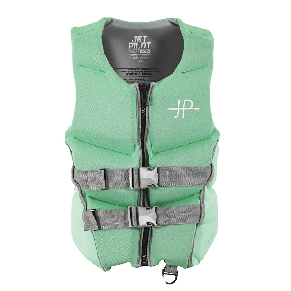 JETPILOT/ジェットパイロット 2024モデル レディース ライフジャケット (MINT)　*CAUSE LADIES CGA NEO VEST *JCI予備検査承認 ＃JA23207CGA