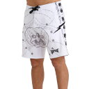 JETPILOT(ジェットパイロット)2025モデル スリラーシーカー ボードショーツ (ホワイト) THRILLSEEKER BOARDSHORT#S24908 *水着 *海パン