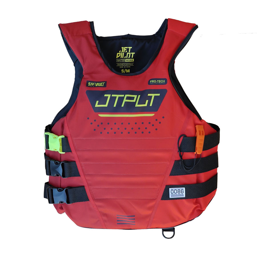 JETPILOT（ジェットパイロット）RX VAULT S/E NYLON CGA VEST（レッド）ライフジャケット-JCI予備検査..