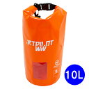 JETPILOT(ジェットパイロット) 2024モデル VENTURE 10L DRY SAFE BAG ウォータープルーフバッグ Orange(10リッター)...