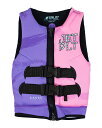 JETPILOT（ジェットパイロット）THE CAUSE SHARK F/E KIDS NEO VEST【JA20211】PURPLE/PINK ユース ライフジャケット