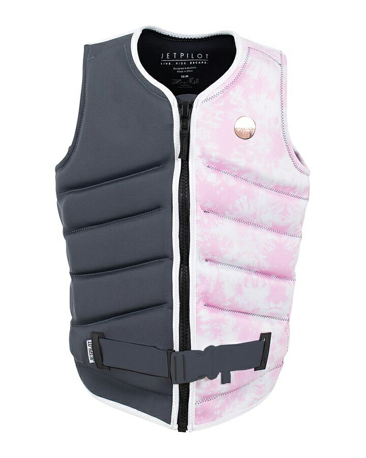 JETPILOT（ジェットパイロット） レディース ライフジャケット X1 F/E NEO VEST - ZAHRA KELL（Charcoal）＃JA20302　SUP ウェイクボード【セール品*キャンセル・返品 不可】