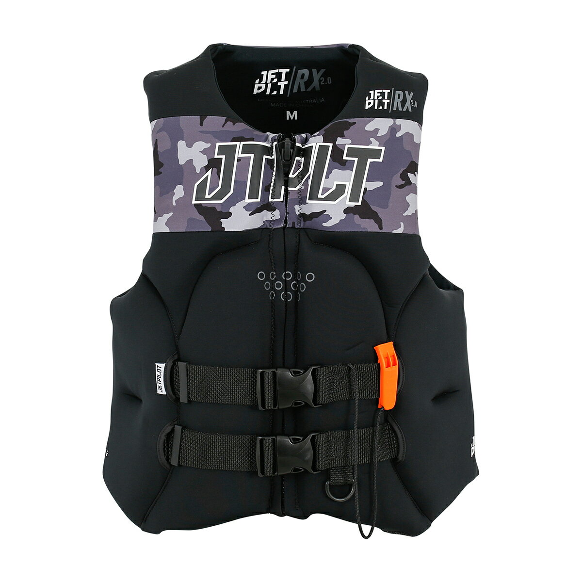 JETPILOT（ジェットパイロット）RX F/E PWC NEO CGA VEST（BLACK/CAMO）ライフジャケット-JCI予備検査承認＃JA21118CGA-C【セール品*キャンセル・返品 不可】