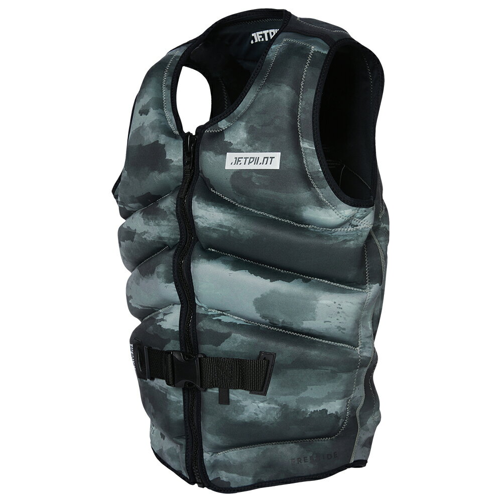 ■JA22228C ■FREERIDE F/E NEO VEST（フリーライド F/E ネオ ベスト） ■デザイン性の高い水彩色のカモ柄は、コスパも抜群のセグメント ネオベスト ●100%フレックスライトネオプレン ●PKロックジッパー ●アナトミカルフィット ≪オススメ Point!≫ ・カモ柄が好き ・運動性とコスパどちらも重視している方 ・ウェイクボードやSUP、フォイルボード好きの方 ※このインパクトベストはウェイクボード、SUPなどにご使用いただけます。 その他の乗り物については、それぞれの規則に従った製品をお選びください。 ■サイズ S：肩幅44.5cm 胸囲93cm 体重65kg M：肩幅47cm 胸囲98cm 体重72kg L：肩幅49.5cm 胸囲103cm 体重80kg XL：肩幅52cm 胸囲108cm 体重88kg 2XL：肩幅54.5cm 胸囲115cm 体重95kg 3XL：肩幅57.5cm 胸囲120cm 体重100+kg ※サイズは、あくまでも目安となります。 【商品の納期について】 《在庫がある場合》 1〜2営業日にて出荷致します。 ※実店舗と在庫を共有しております。 タイミングによっては完売の場合もございます。 予めご了承ください。 《取り寄せ表示の場合》 通常2〜5日での入荷になります。 状況や商品によって既にメーカー完売となってしまっている可能性がございます。 その場合はご連絡致します。 予めご了承ください。 【画像についてのご注意】 ※写真の撮り方、パソコン（スマートフォン）の画面環境により、実商品の色みが違って見える場合がございます。 ※メーカーHP画像・カタログ画像を使用している場合も多くございます。 予告なく仕様が変更になる場合がございますので、参考としてください。 また、弊社撮影の画像につきましても、継続モデル等で仕様が変更になっている場合もございます。 画像につきまして、疑問がある場合はお問い合わせください。