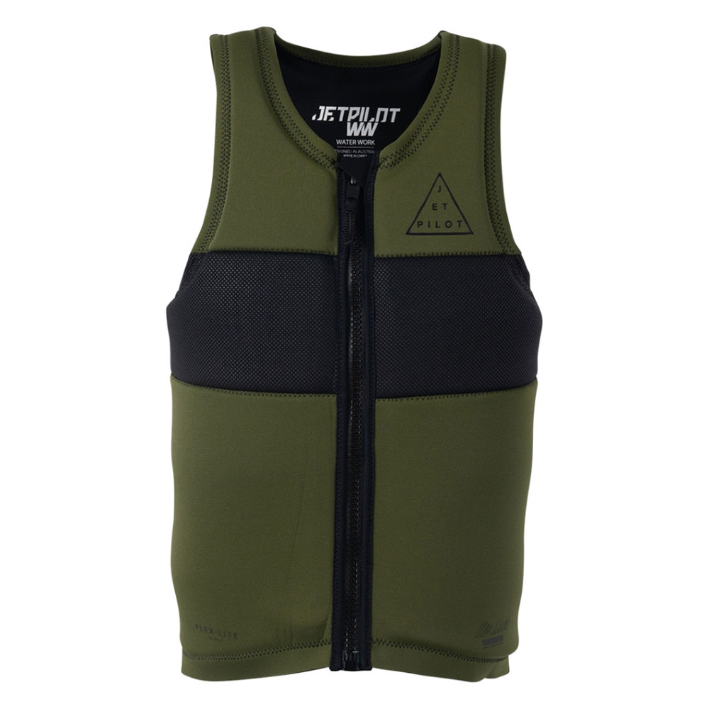 JETPILOT（ジェットパイロット）2023モデル ライフジャケット（GREEN） MAX MILDE F/E NEO VEST ＃JA23111CE　*SUP *ウェイクボード