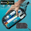 NITE IZE(ナイトアイズ) ランオフ ウォータープルーフ トラベルバッグ【TRUジップ採用・防塵規格(IP67)】
