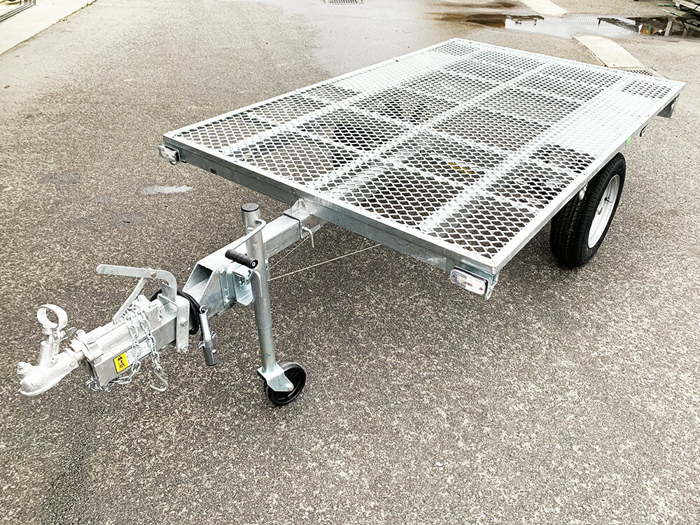 REX-JBTKFB 軽規格　多目的トレーラー 慣性ブレーキ搭載モデル　※代引き不可 ※送料別途見積もり