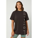 JETPILOT(ジェットパイロット) 2023モデル LINEAR SS LADIES TEE (チャコール)レディース Tシャツ 半袖#S22008 *セー...