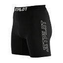 JETPILOT(ジェットパイロット) 2024モデル　メンズ　アンダーショーツ BLACK　*JP MENS RASHIE UNDERSHORT 16＃S22508【ネコポス発送可※代引き不可】