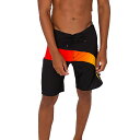 JETPILOT（ジェットパイロット） 2023モデル ボードショーツ SIDESWIPE MENS BOARDSHORT (ブラック/オレンジ） ＃S22905【セール品 キャンセル 返品 不可】