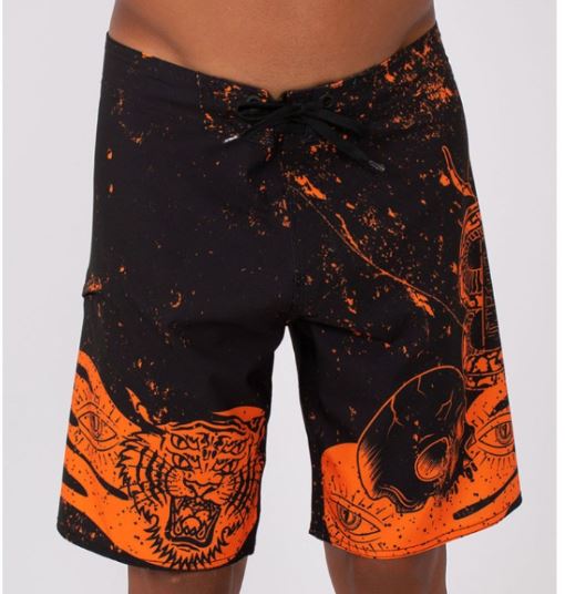 JETPILOT(ジェットパイロット) ボードショーツ(BLK / RUST) TATTS MENS BOARDSHORT #S22908【セール品*キャンセル・返品 不可】