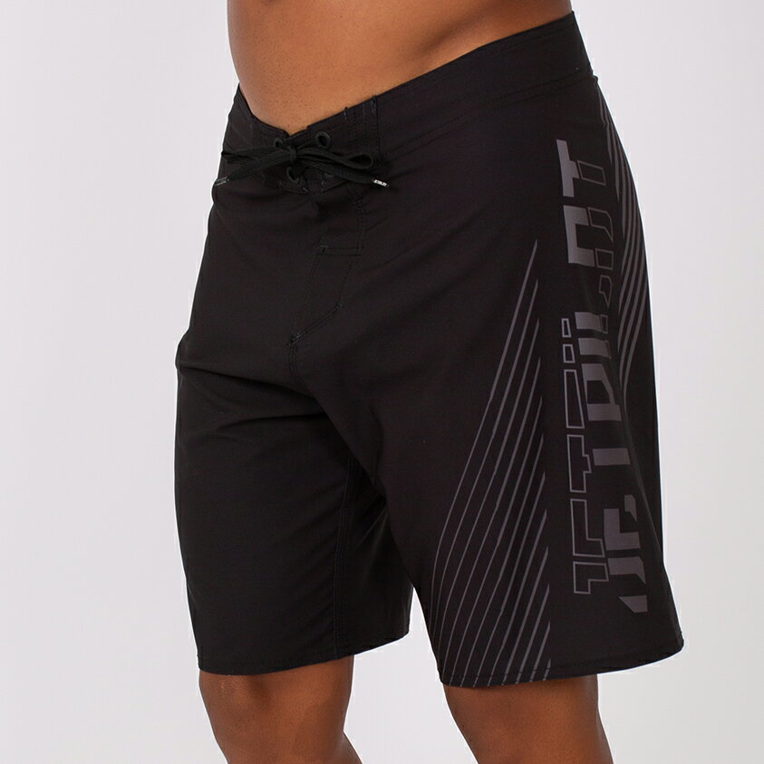 JETPILOT(ジェットパイロット)ボードショーツ(ネオプレンライナー付)SUPER SPLICE RIDESHORT (ブラック/チャコール)#S22913【セール品*キャンセル・返品 不可】