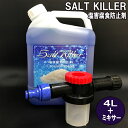 錆びる前に!! ソルトキラー(塩害腐食防止剤) 4L+ミキサー
