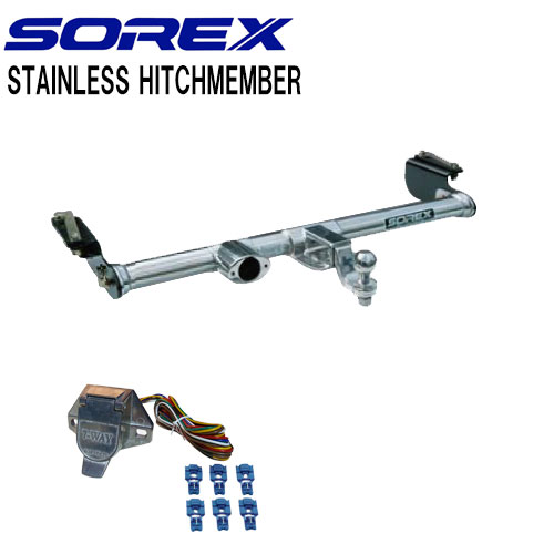 SOREX （ソレックス） サクシード・プロボックス 寒冷地仕様　ステンレス ヒッチメンバー　＃T-186S※代引不可※受注生産商品、返品・キャンセル不可