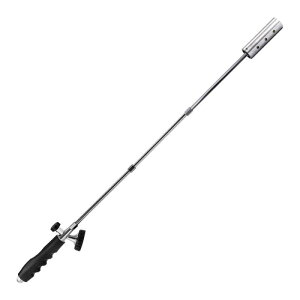 草焼きバーナー ガスバーナー トーチバーナー 三段延長 取り外し可能 78.5cm 炭起こし 火力調節 火炎放射器 高効率 軽量 持ち運びに便利 キャンプ アウトドア