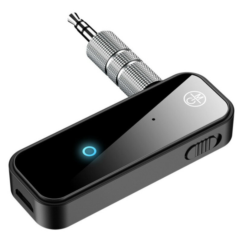 Bluetooth トランスミッター レシーバー一台三役--送信 受信 音声アシスタント（ハンズフリー通話）。本機で、Bluetooth非対応機器をBluetooth対応機器のようにワイヤレスに使用可能。対応機器：車、テレビ、スマートフォン、iPhone、Android、タブレット、Nintendo switch、ゲーム機、オーディオアダプタ、PC、ノートパソコン、イヤフォン、ヘッドセット、スピーカー、CDプレーヤー、MPSプレーヤー、カーオーディオなど。長時間のバッテリー駆動Bluetoothトランスミッター・レシーバーを再生しながらに充電できます。内蔵バッテリーにより、送信モードで4時間、受信モードで6時間使用できます。お気に入りのコンテンツをいつでもワイヤレスで楽しめます。Bluetooth5.0バージョンBluetooth5.0およびCSRチップを搭載した、Bluetooth4.0より低電力と2倍のデータ転送速度で、高音質の音声、より高速なペアリング、および多機種対応などを提供する。TX送信モード連続手順1.使用前にMicro USBケーブルを使用して充電してください。注意：使用する前にホストの充電を行ってください。そうしないと、遅延して使用できないなどの問題が発生します。2.AUXケーブルを使用してC28をオーディオデバイスに接続します。3.スイッチボタンを位置TXに変更します。4.デバイスを開く（マルチファンクションボタンを長押しする）と、赤信号が急速に点滅し、準備ができていることを示します。5.接続するデバイスを開くと、C28が自動的に接続されます。接続が成功すると、インジケータ-ライトは赤に点灯します。RX受信モード連続手順1.使用前にMicro USBケーブルを使用して充電してください。注意：使用する前にホストの充電を行ってください。そうしないと、遅延して使用できないなどの問題が発生します。2.AUXケーブルを使用してC 28をオーディオデバイスに接続します。3.スイッチボタンを位置RXに変更します。4.デバイスをオンにする（マルチファンクションボタンを長押しする）と、青ランプが急速に点滅し、準備ができていることを示します。5.携帯電話のワイヤレス検索でC 28を見つけ、ペアリングを選択します。内蔵 HD マイク携帯電話をカーステレオに接続すると、下記のことが体験できる。音楽再生：Bluetooth接続状態で、Bluetooth非対応の車のステレオで携帯電話の中の音楽を再生する。ハンズフリー通話：運転中に電話がかかってくる時は、電話/再生ボタンを押すと電話に出て、もう一度押すと電話を切る。音声アシスタント：Bluetooth接続状態で音声アシスタント機能を使用したい場合は、電話/再生ボタンを3秒ほど長押して起動させる Bluetooth送受信機にマイクが内蔵されているので、本機に話しかけることだけで、曲を変更したり、電話をかけたり、メッセージを送ったりできる。ポケットなどから携帯電話を取り出さなくても、カンタンに音声だけでコントロールでき、運転に邪魔しない。