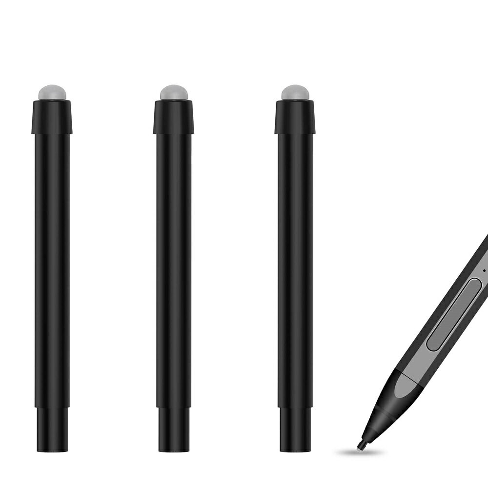 【3個セット】HB型 Surface Pen 替え芯 Surface Pro 4/5/6/7/Book ペン用 詰替ペン先