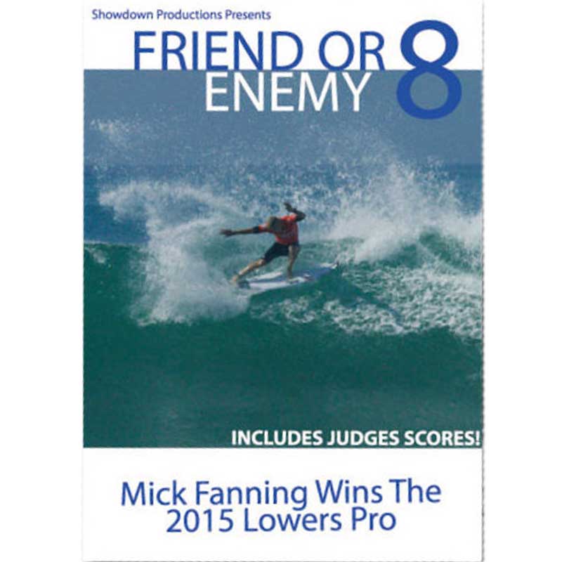 【30日はエントリーでP最大21倍！クーポン有】 Hurley FRIEND OR ENEMY8 Surf DVD サーフィン カリフォルニア トラッセルズ WSL ワールド・チャンピオンシップ・ツアー 2015 WCT