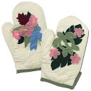 【マラソン ポイント27倍 クーポンあり】 鍋つかみ ハワイアンキルト ギフト Hawaiian Quilt 花柄 手袋 ミトン なべつかみ 新生活 台所用品 ...